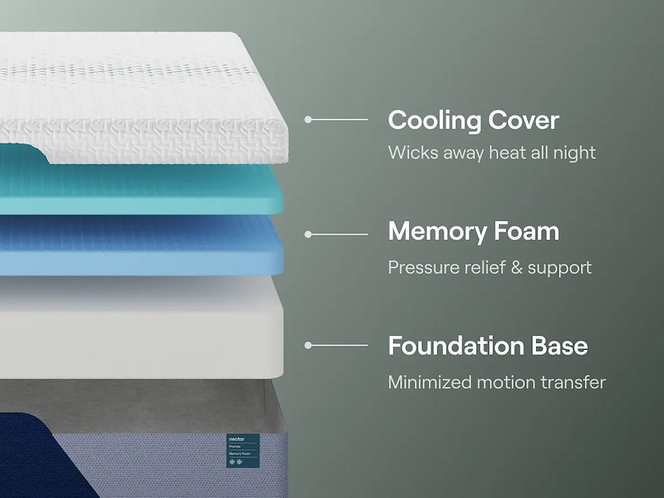 13” Premier Memory Foam Mattress