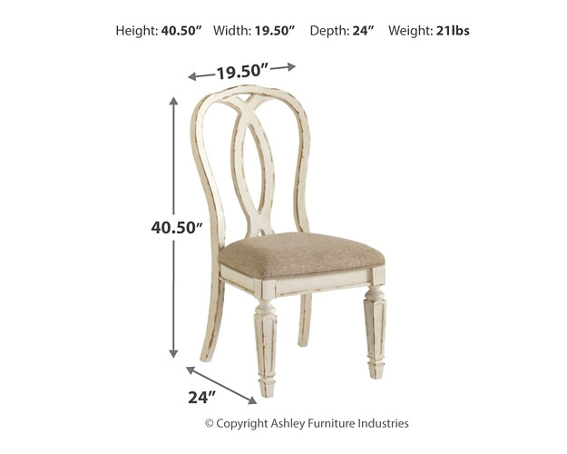 Realyn Dining UPH Side Chair (2/CN)