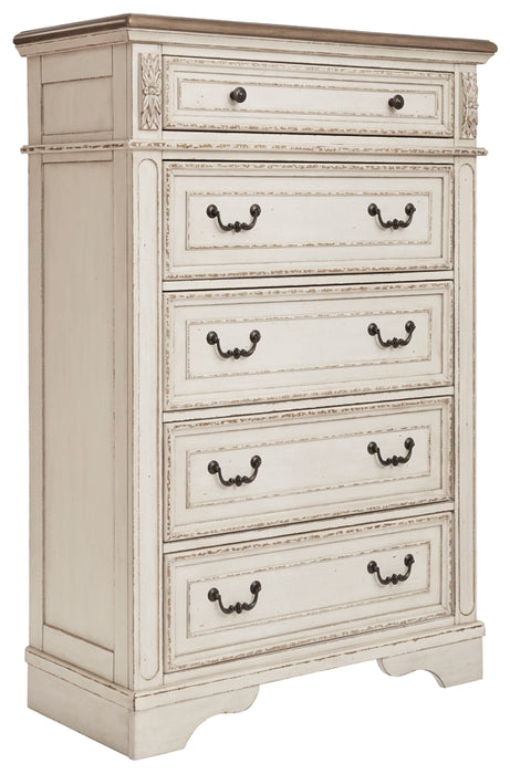 Realyn Five Drawer Chest