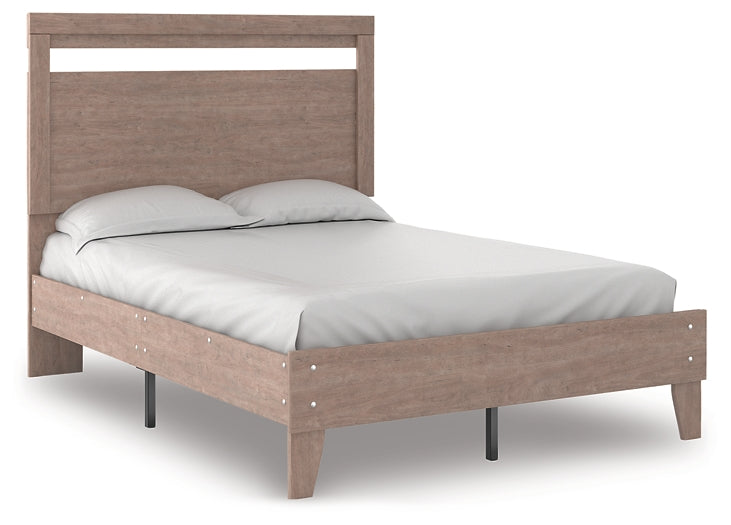 Flannia  Panel Platform Bed