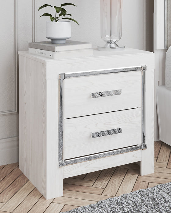 Altyra Two Drawer Night Stand