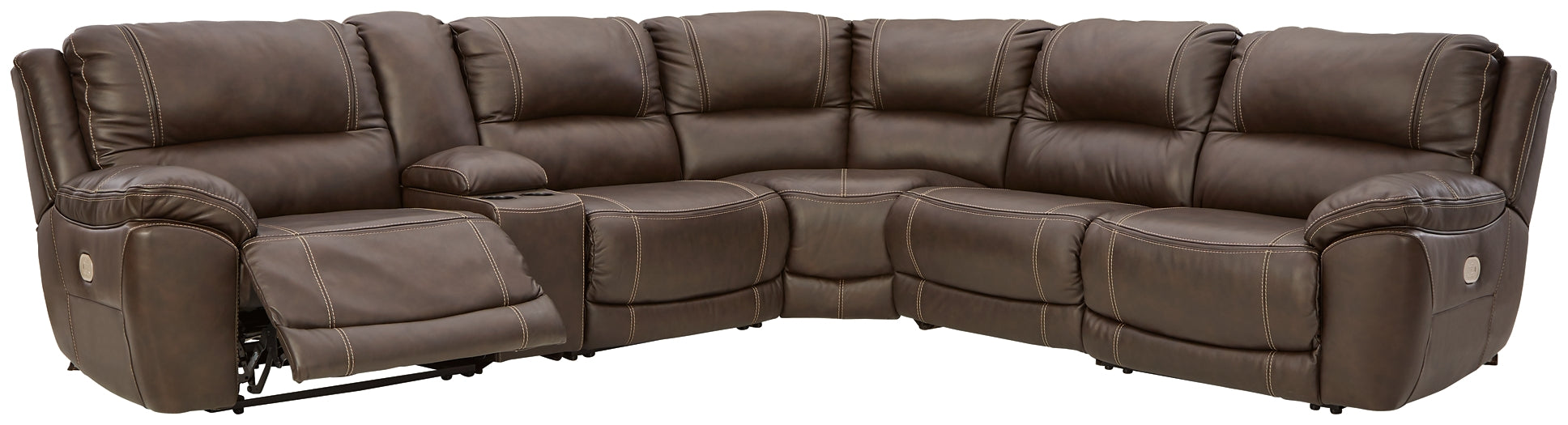 Dunleith 6-Piece Power Reclining Sectional