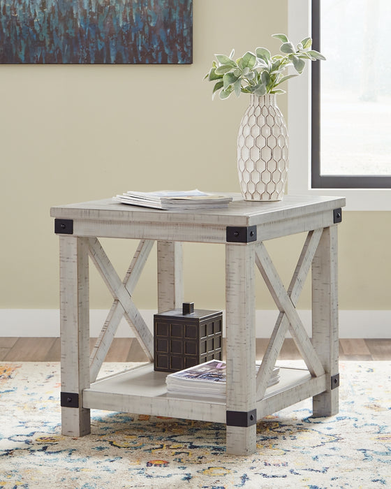 Carynhurst Rectangular End Table