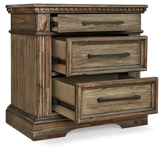 Markenburg Three Drawer Night Stand