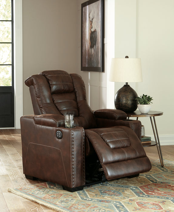 Owner's Box PWR Recliner/ADJ Headrest