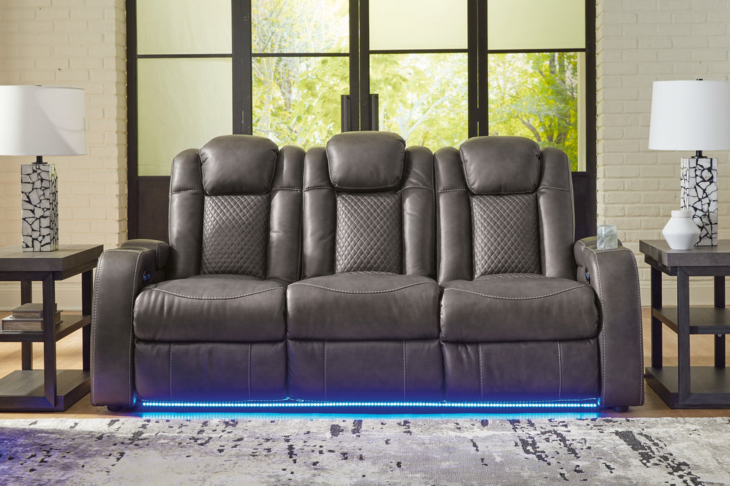 Fyne-Dyme PWR REC Sofa with ADJ Headrest