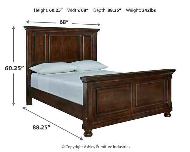 Robbinsdale  Panel Bed