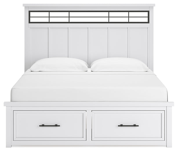 Ashbryn  Panel Storage Bed