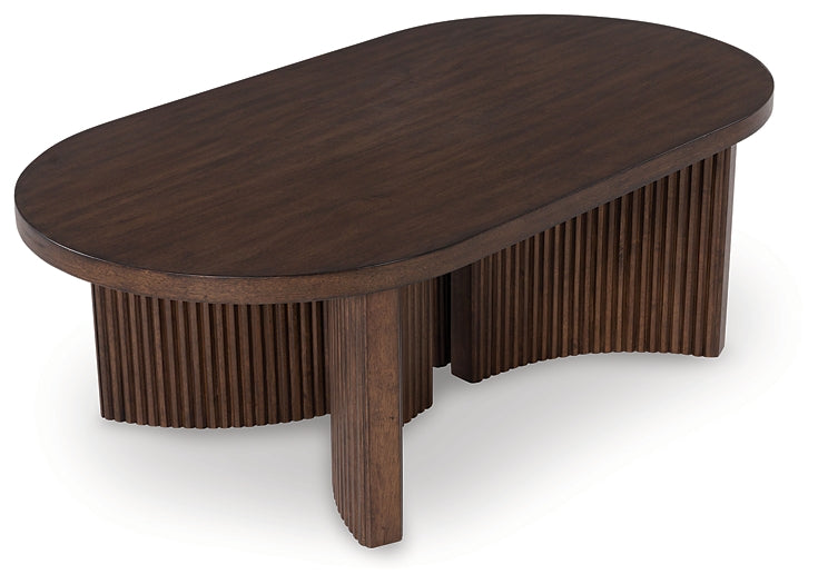 Korestone Oval Cocktail Table