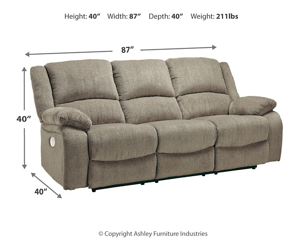 Draycoll Reclining Power Sofa