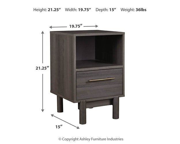 Brymont One Drawer Night Stand