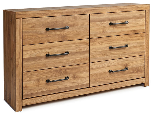 Pasklyn Six Drawer Dresser
