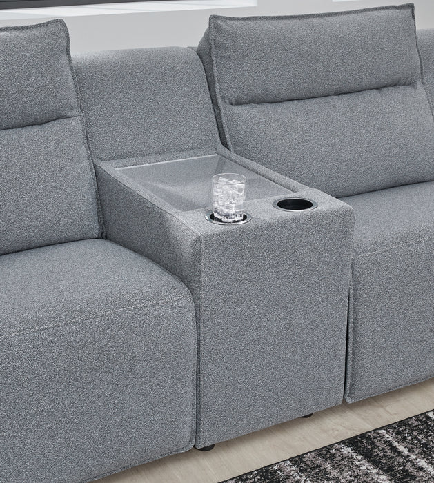 Modmax 6-Piece Power Reclining Sectional with Chaise
