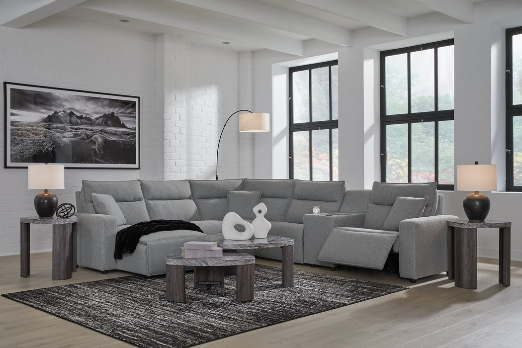 Modmax 6-Piece Power Reclining Sectional with Chaise